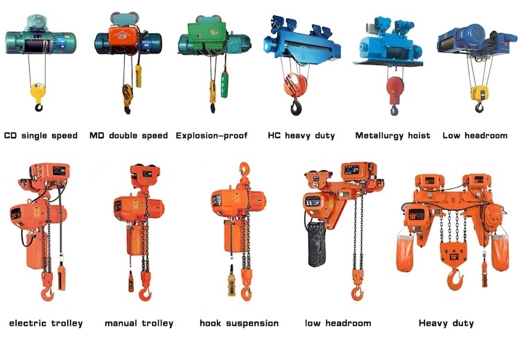 SANTO 10T 0.3-8m/นาที กว้านสลิงไฟฟ้าพร้อมรีโมทไร้สาย