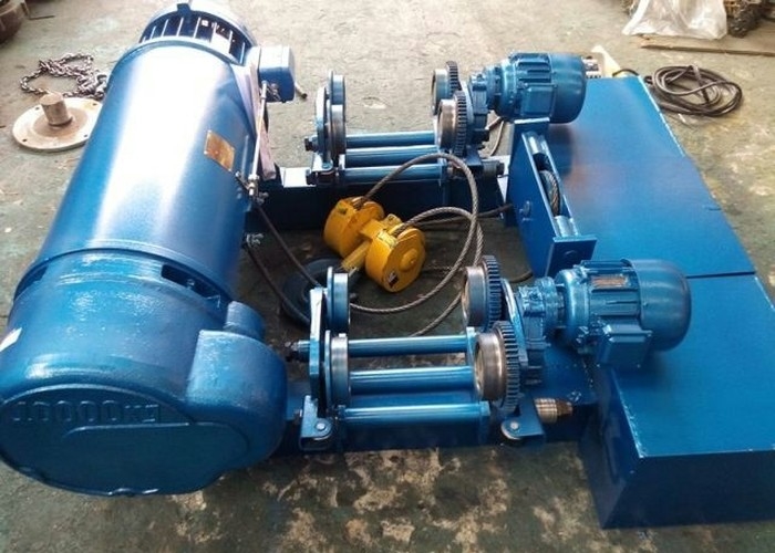 รอกสลิงลวดสลิงขนาด 10 ตันสำหรับงานหนัก 220V ถึง 440V ตัวยกลวดสลิง
