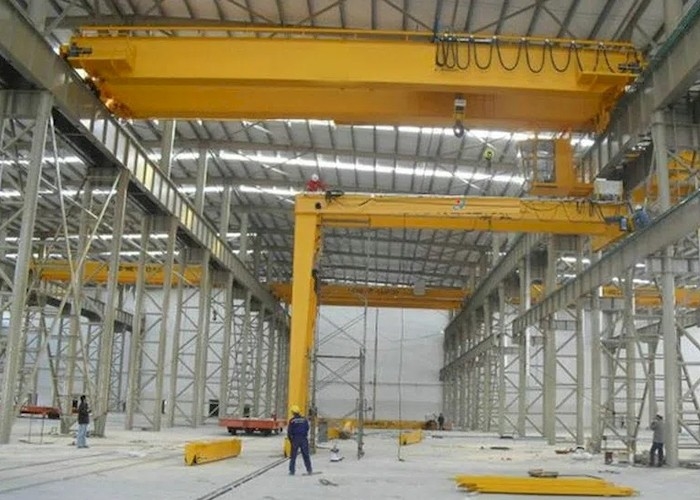 ISO 9m ยกคานคู่ European Overhead Crane 25 Ton Bridge Crane Span 20m