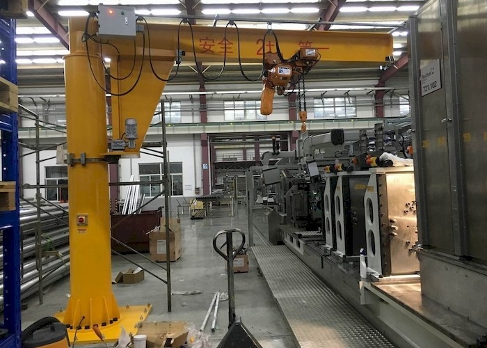 1 Ton - 20 Ton Jib Crane โรงงานคลังสินค้าที่ใช้กันอย่างแพร่หลาย