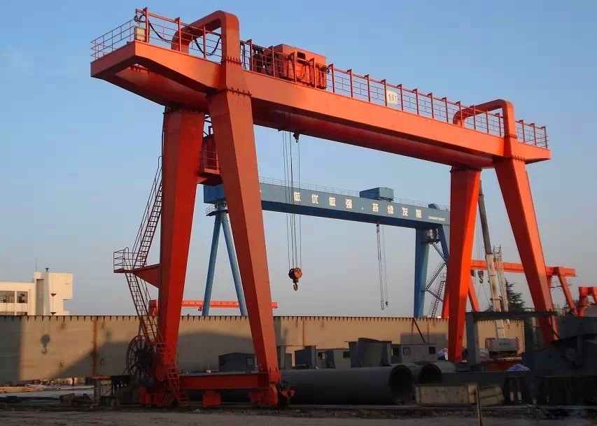 ติดตั้งง่าย SANTO 1T-800T Double Gantry Crane สำหรับสถานีรถไฟ